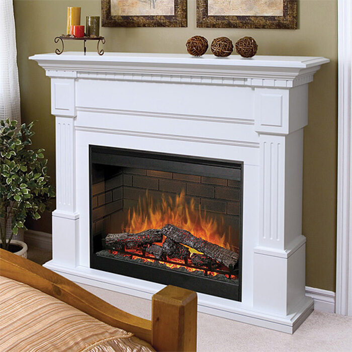 Dimplex mantel electric fireplace by Smart