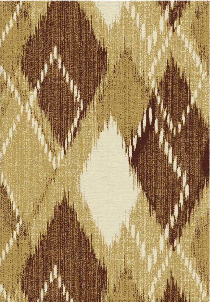 Brown affordable area rug 5x7 feet by Istikbal