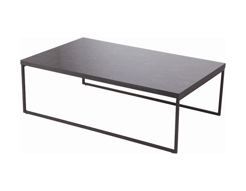 Modern simple casual gray top coffee table by Istikbal