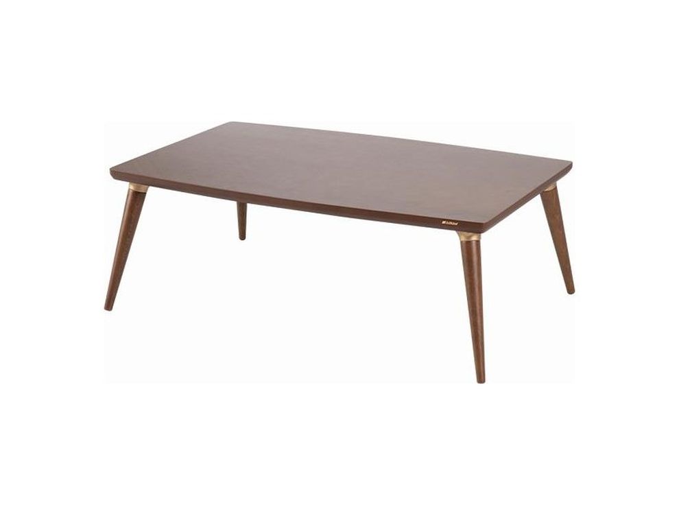 Retro modern style coffee table w/ round legs by Istikbal