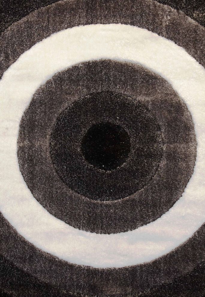 Gray ecru quality 8x11 feet area rug by Istikbal