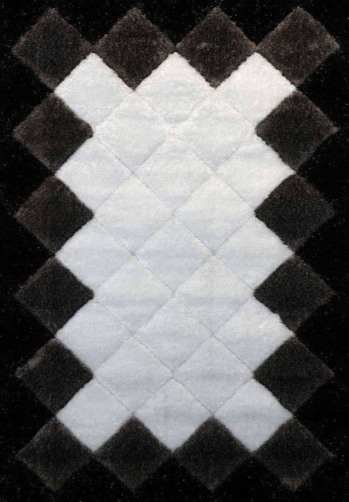 Gray ecru quality 8x11 feet area rug by Istikbal