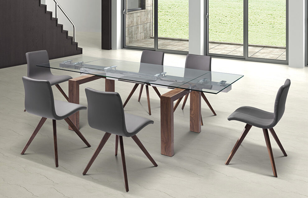 Davy extendable dining table by Whiteline 