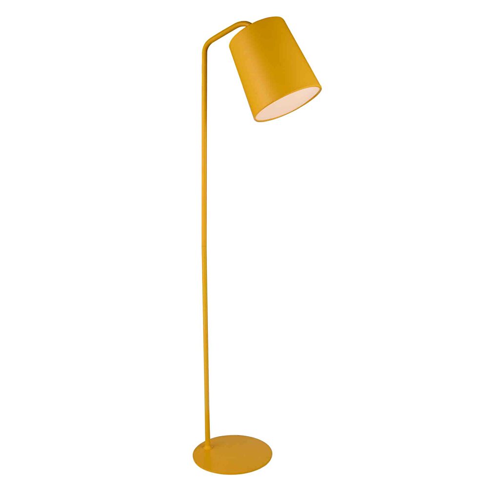 Floor lamp yellow carbon steel by Whiteline 