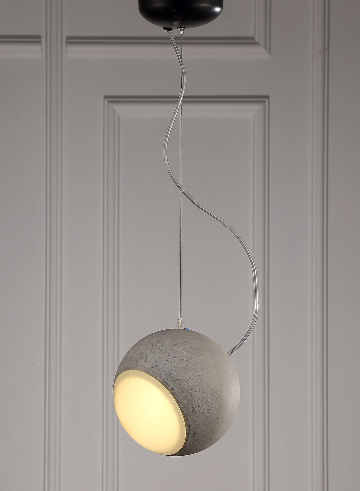 Pendant lamp gray by Whiteline 