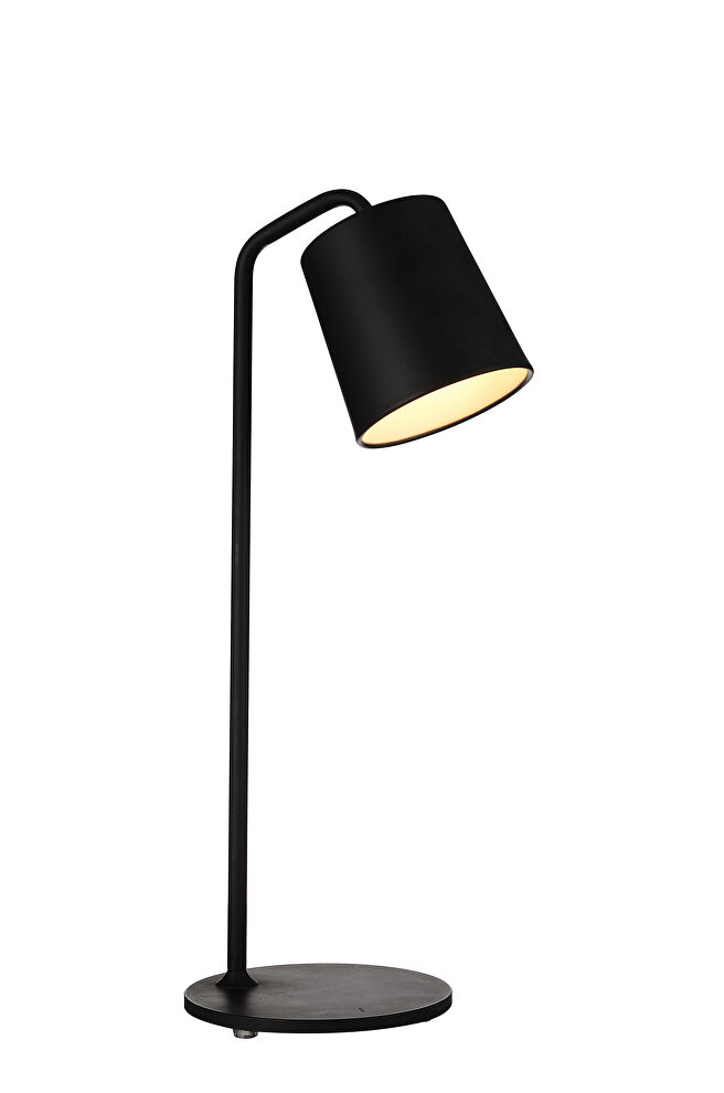 Table lamp black carbon steel by Whiteline 