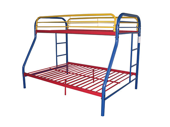 Rainbow twin/full bunk bed