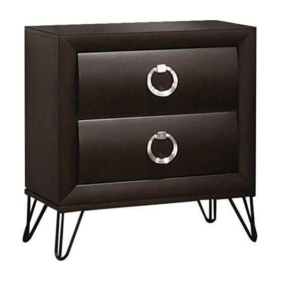 Dark merlot nightstand