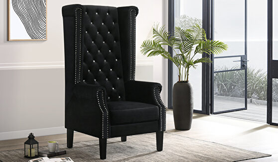Transitional style accent chair