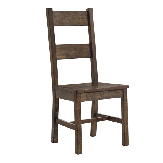 Coleman rustic golden brown dining chair