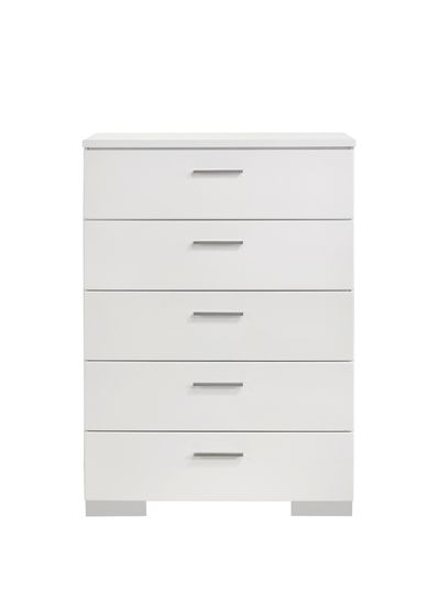 Contemporary five-drawer chest