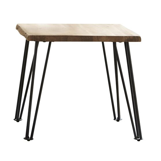 Beautiful live edge acacia end table