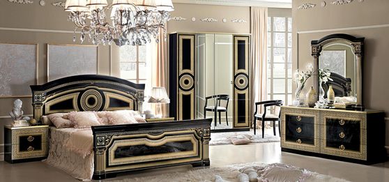 Classic touch elegant traditional queen bed