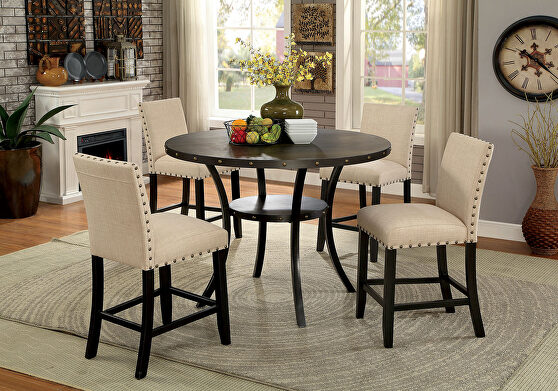 Counter Height Bar Style Dining Tables, High Top Breakfast Table Set