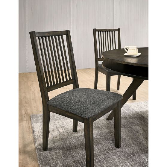 Gray Mid-Century Modern Dining Chair