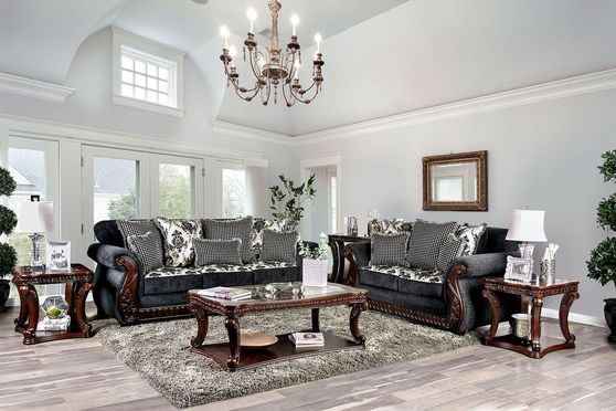 Gray Stylish US-Made Contemporary Sofa