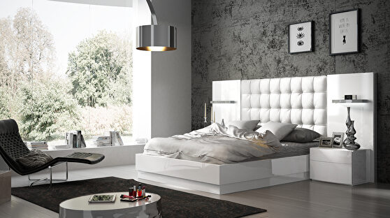 High headboard style special order platform bed