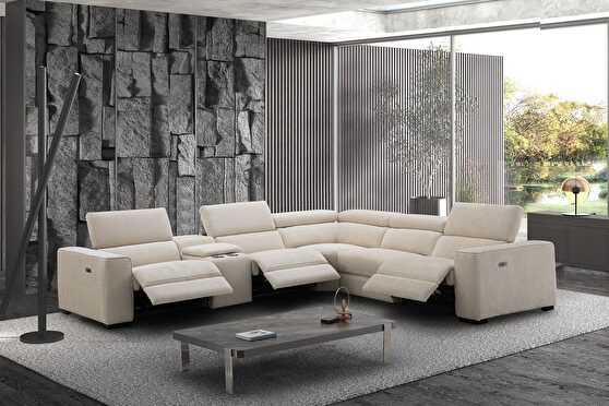Sand fabric exclusive motion sectional