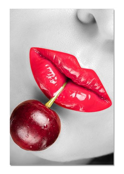 Cherry premium acrylic wall art