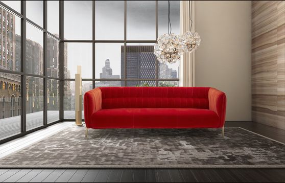 Ultra-modern design fabric living room sofa