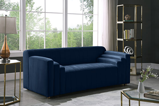 Unique contemporary dropping level design loveseat