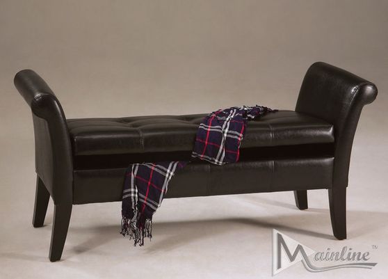 Classic love bench / storage ottoman