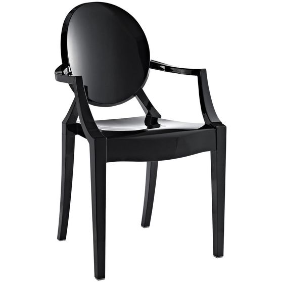Side Chair in black