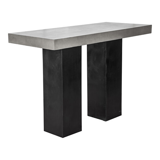 Contemporary outdoor bar table