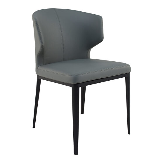 Contemporary side chair gray-m2