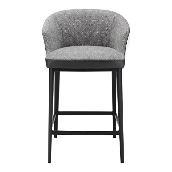 Retro counter stool gray