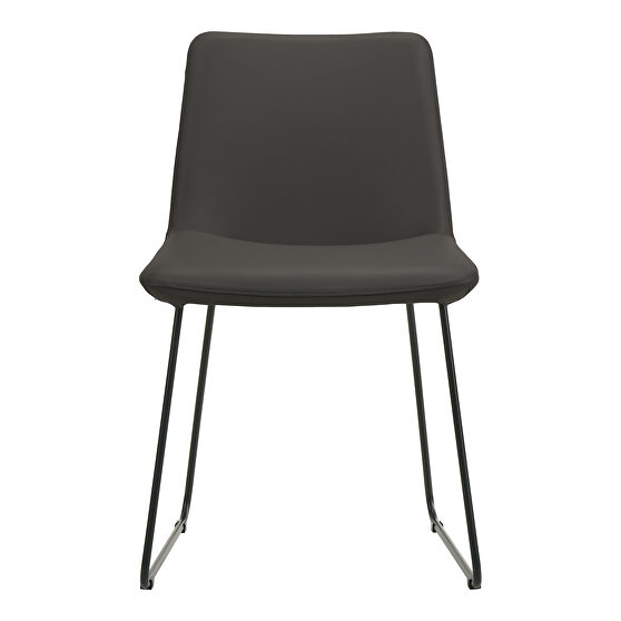 Retro dining chair black-m2