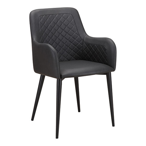 Contemporary dining chair black-m2
