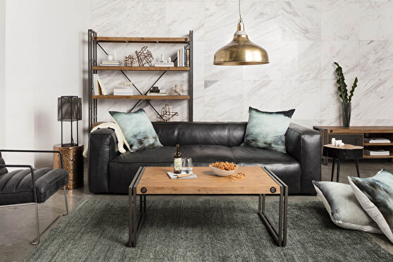 Contemporary sofa charcoal