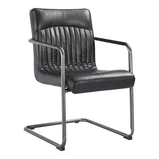 Industrial arm chair black-m2