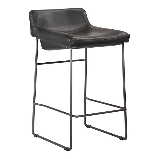 Contemporary counter stool black-m2