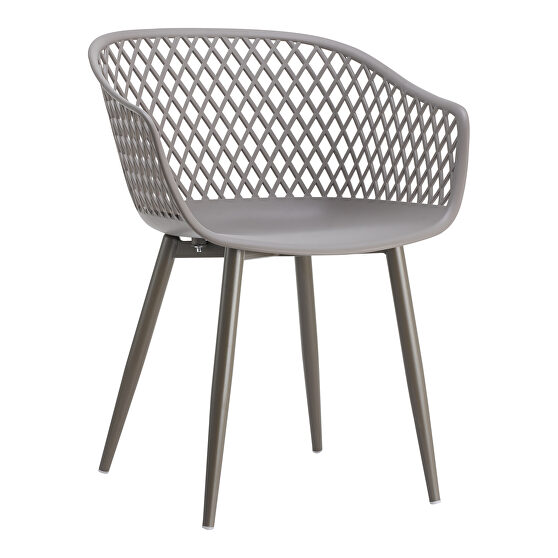 Contemporary outdoor chair gray-m2