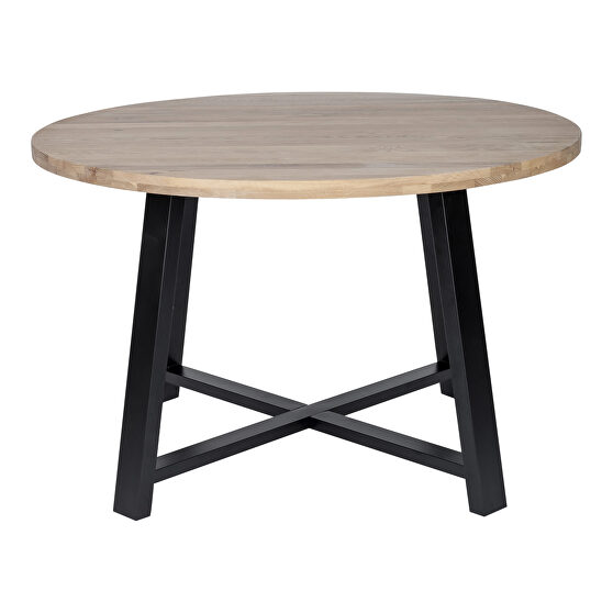 Scandinavian round dining table