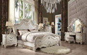 Versailles III (Bone white) Bone white eastern king bed