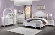 Off white queen bed main photo