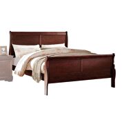 Louis Philippe (Cherry) Cherry twin bed in casual style