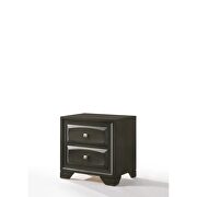 Antique gray nightstand in casual style main photo