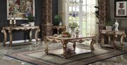 Vendome (Gold) Gold platina finish classial style coffee table
