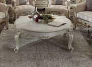 Picardy Antique pearl finish coffee table