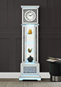 Noralie VI Mirrored case-frame with faux diamonds grandfather clock