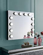 Inlaid faux diamonds add dazzle hollywood mirror
