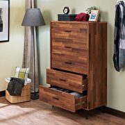 Walnut finish finest woods and veneers chest