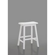 White counter height stool main photo
