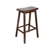 Gaucho VI Walnut finish bar stool