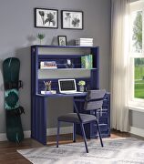 Cargo (Blue) Blue desk & hutch