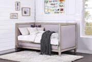 Charlton Weathered oak daybed (twin size)